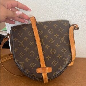 Louis Vuitton Brown Monogram Crossbody Bag